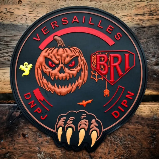 Écusson halloween BRI Versailles