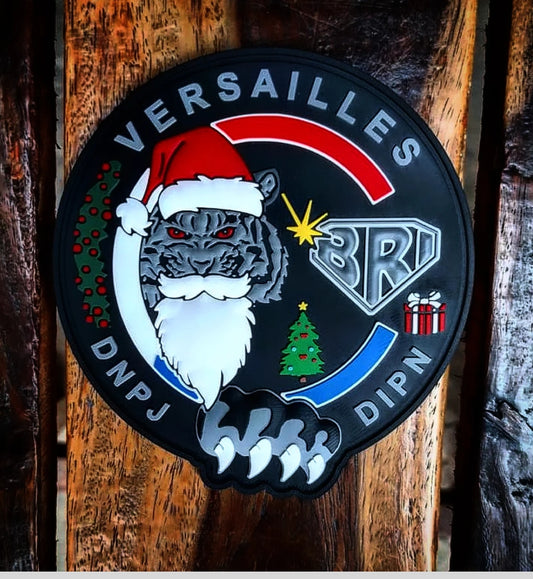 Écusson noël BRI Versailles